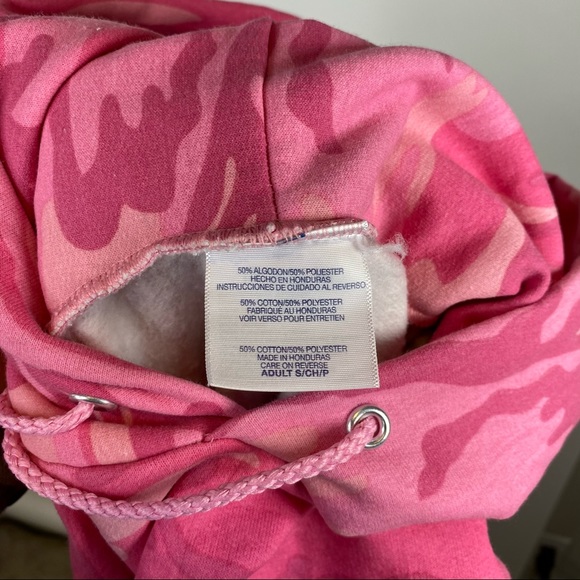 Women’s Crop Top Camo Hoodie by JOES USA - Picture 3 of 3